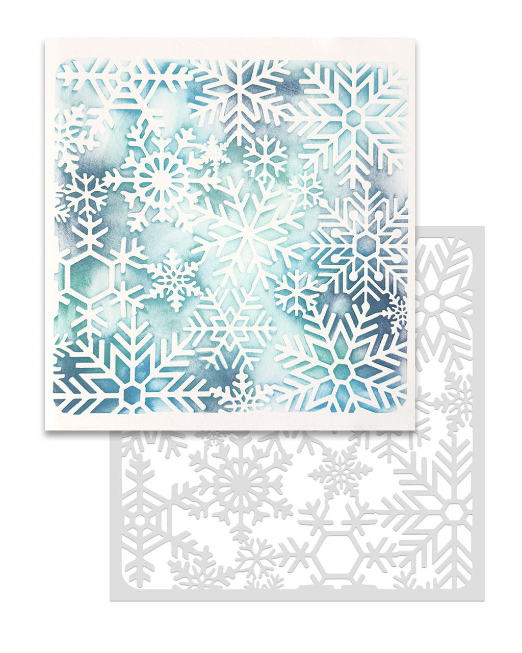 Super Snowflakes Stencil