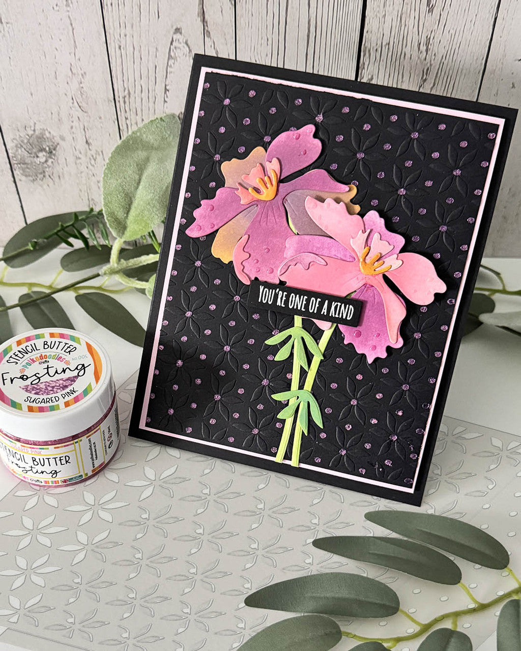 Poinsettia Dot 2 Layering Stencils