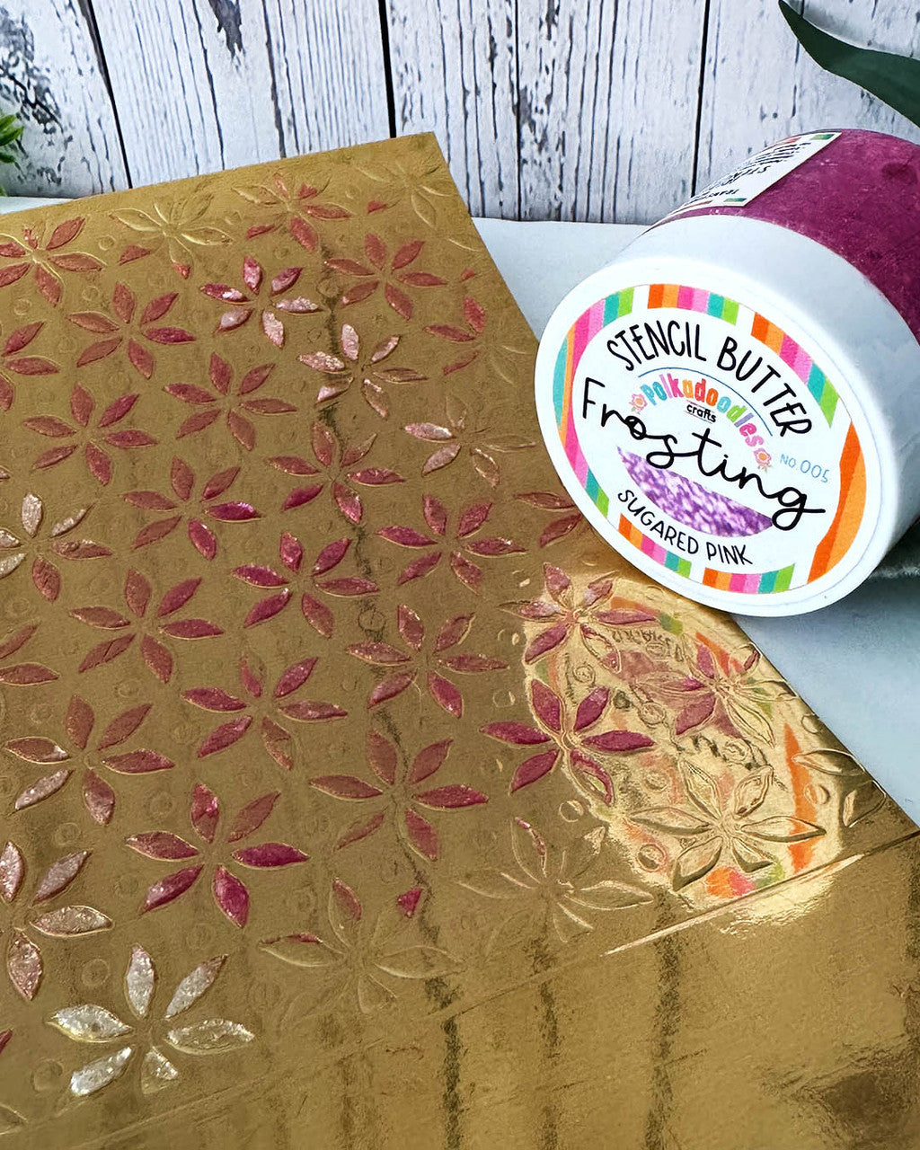 Poinsettia Dot 2 Layering Stencils