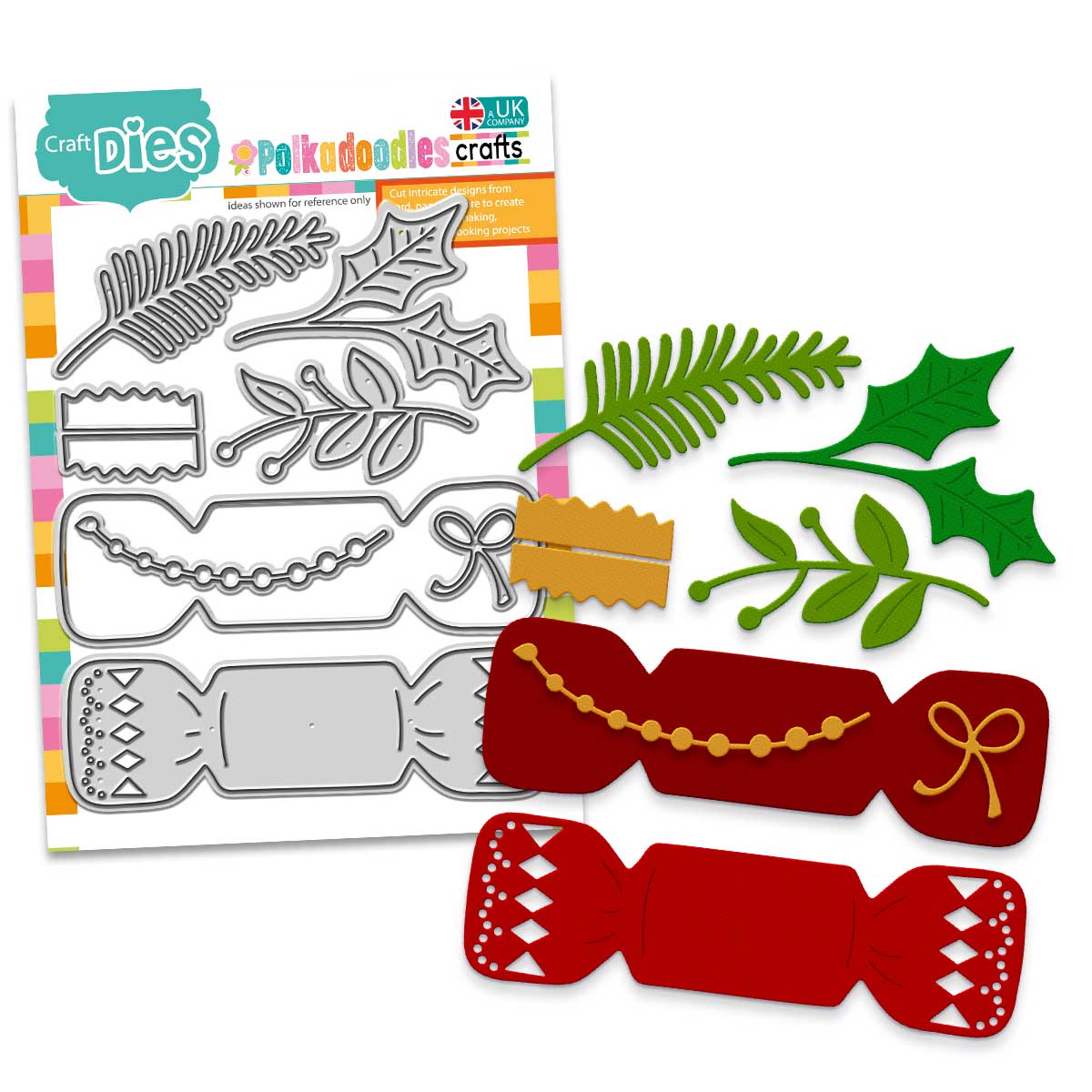 Christmas Cracker Craft Cutting Die Set
