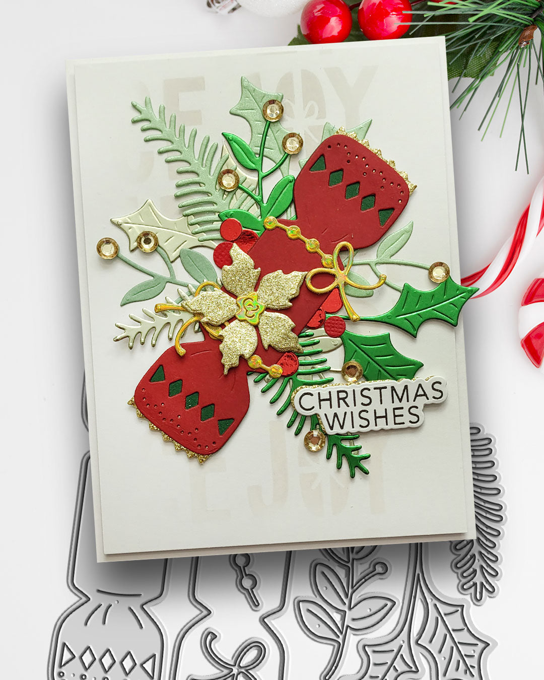 Christmas Cracker Craft Cutting Die Set