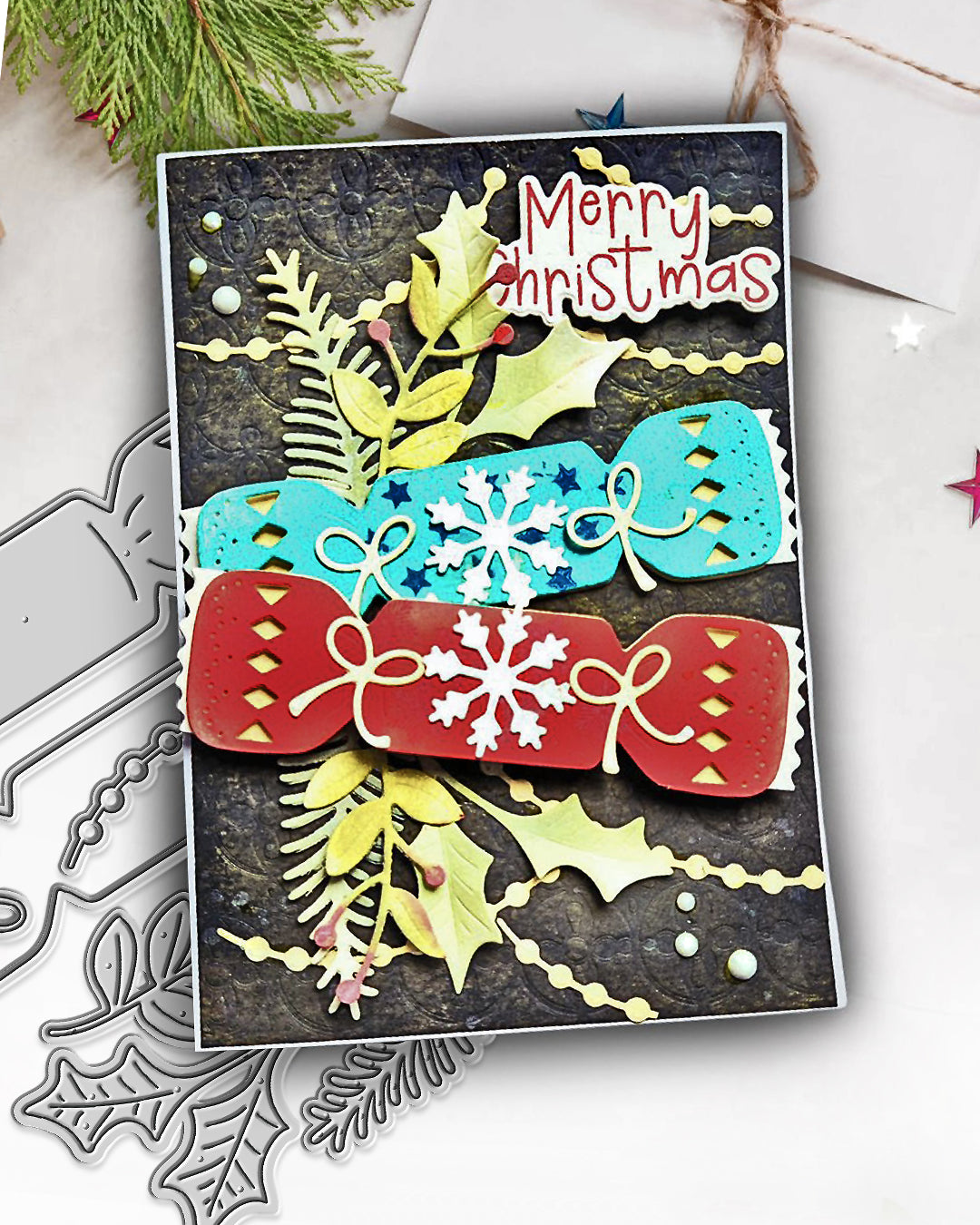 Christmas Cracker Craft Cutting Die Set