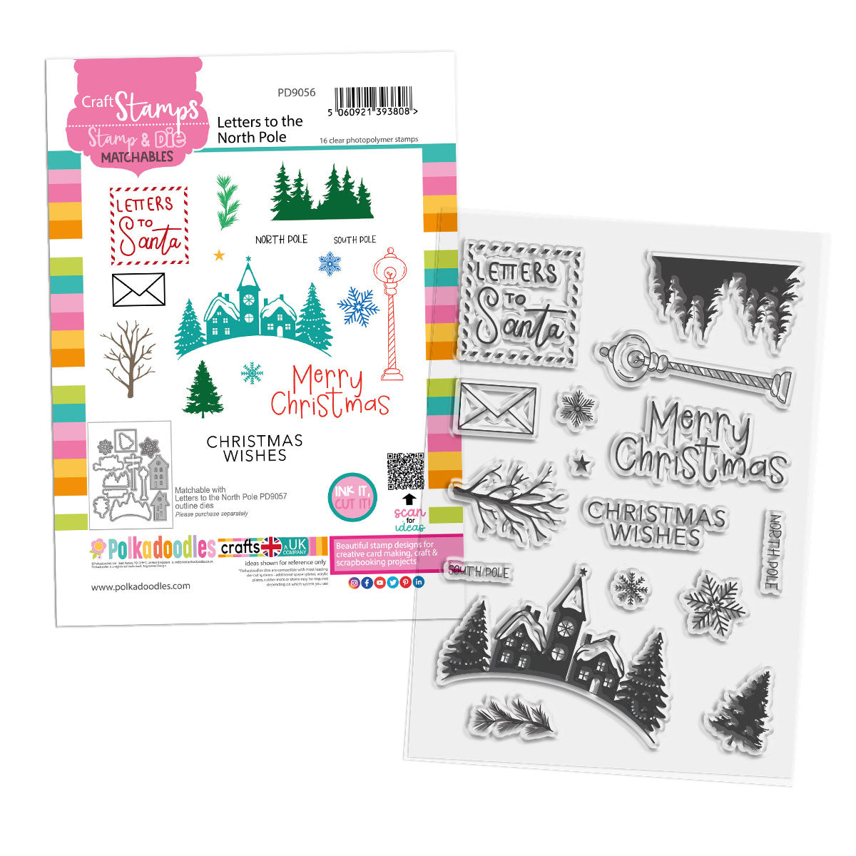Letters to the North Pole Clear Stamp Set