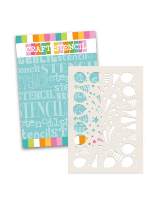 Big Moments - Party Fun stencil A5/6 x 8"