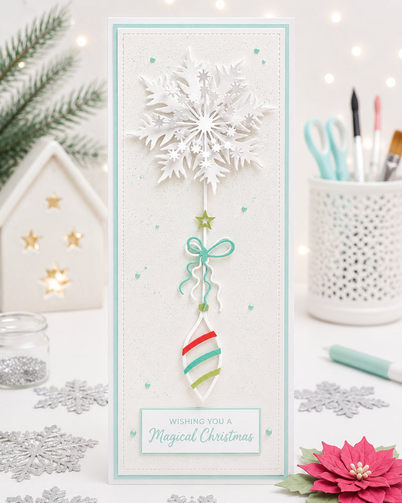 Polkadoodles - Sparkling Delicate Baubles Die Set - PD9196