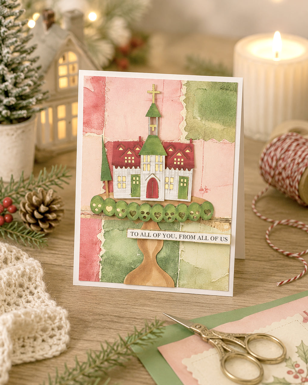 Polkadoodles - Sparkling Christmas A5 Paper Pad - PD9202