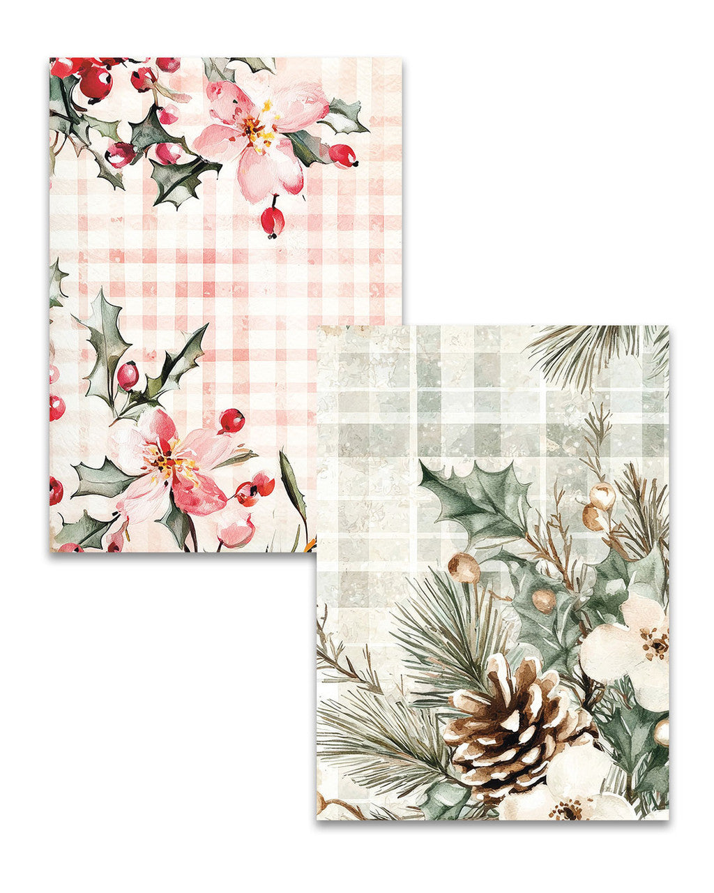 Polkadoodles - Sparkling Christmas A5 Paper Pad - PD9202