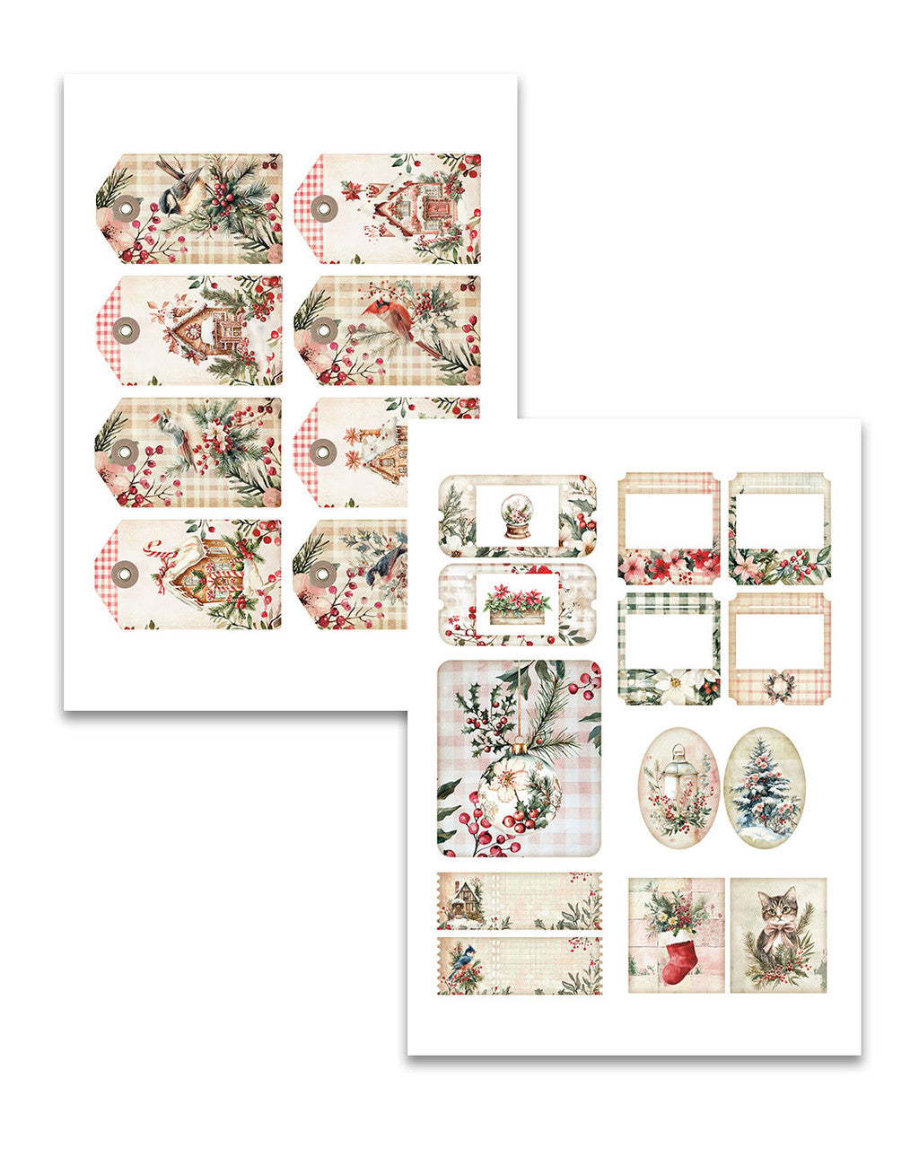 Polkadoodles - Sparkling Christmas A5 Paper Pad - PD9202
