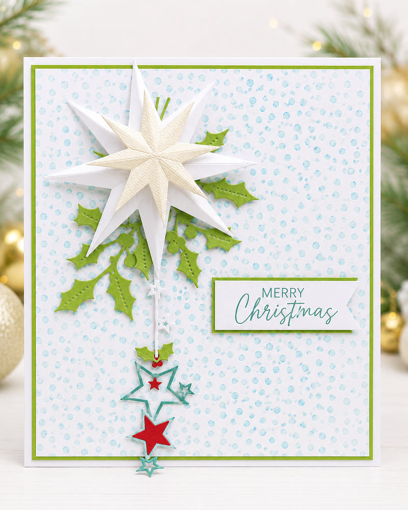 Polkadoodles - Sculptured Stars Craft Cutting Dies - PD9194