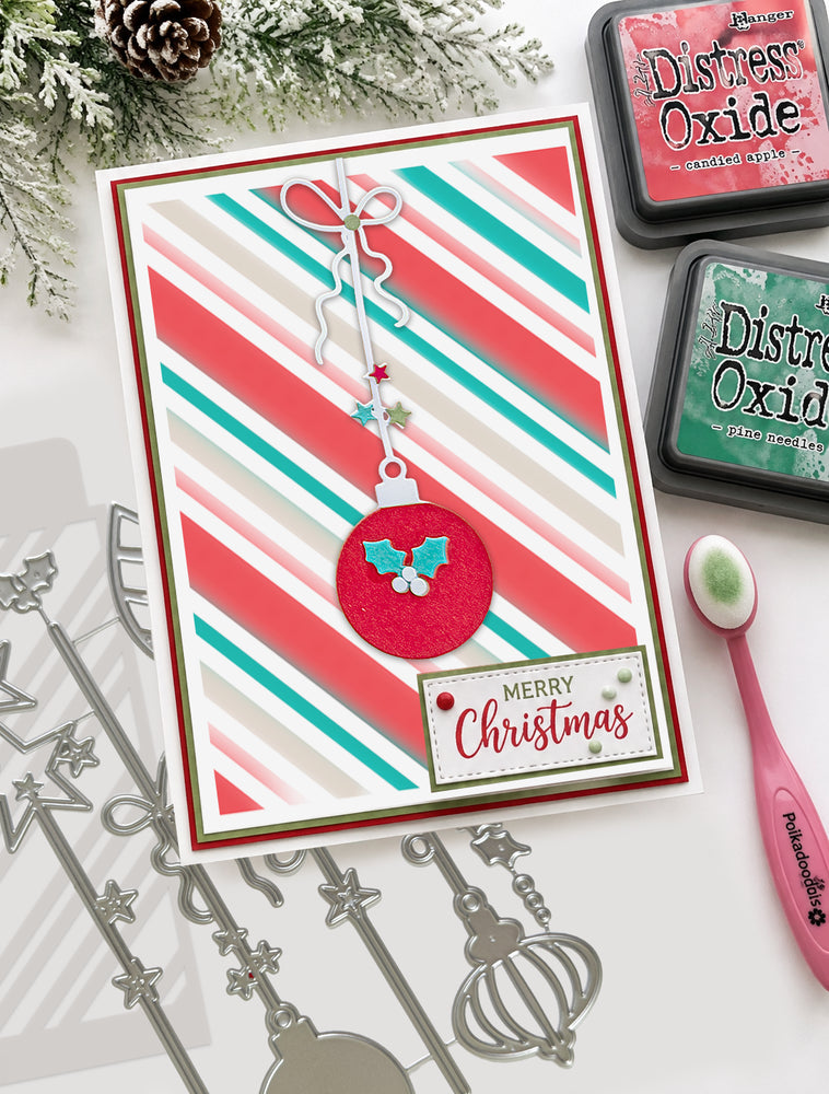 Polkadoodles - Sparkling Delicate Baubles Die Set - PD9196