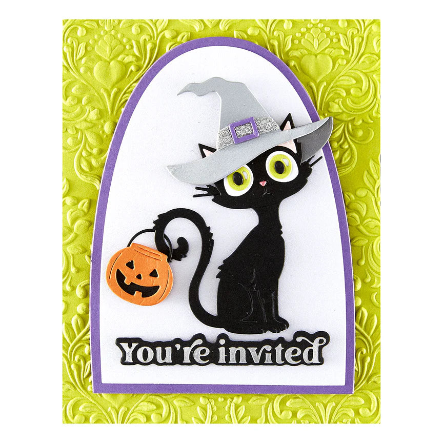 Bewitched Etched Dies from the Spooktacular Collection by Simon Hurley