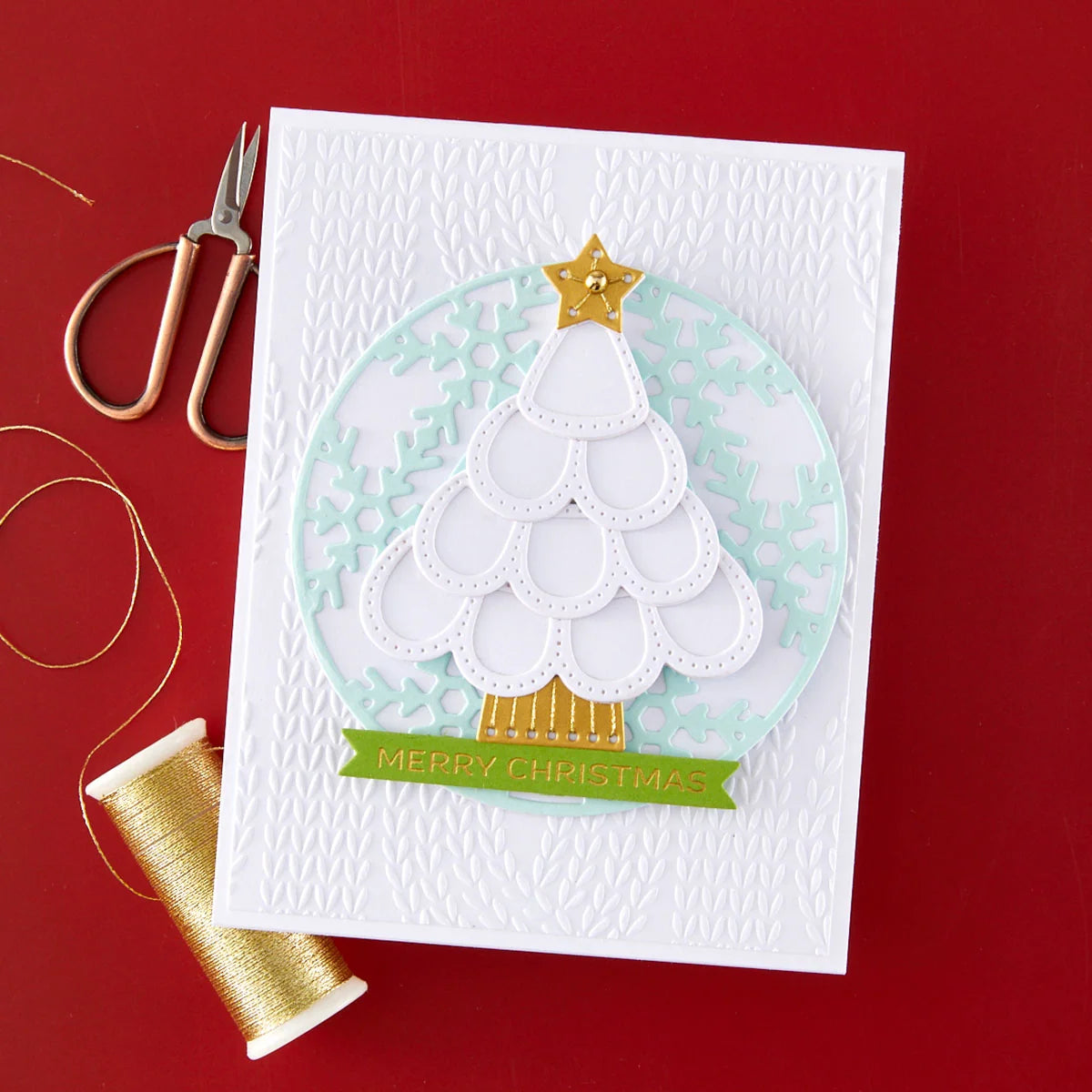 Spellbinders - Oh Christmas Stitch Etched Dies - S4-1558