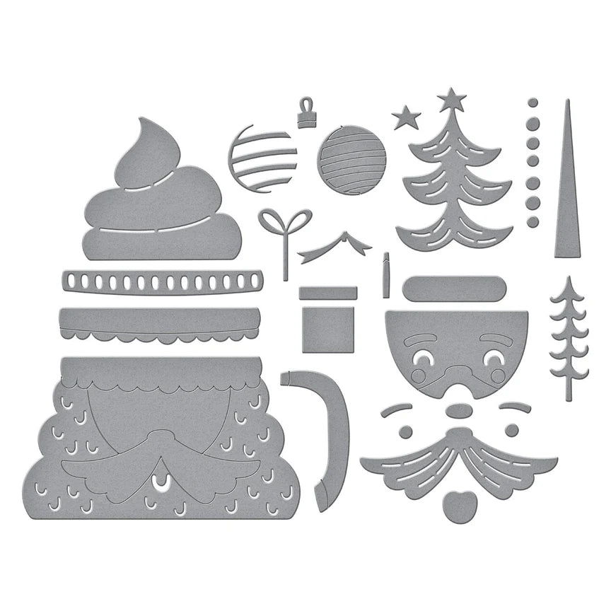 Cocoa Wonderland Etched Dies - Wonderland Collection