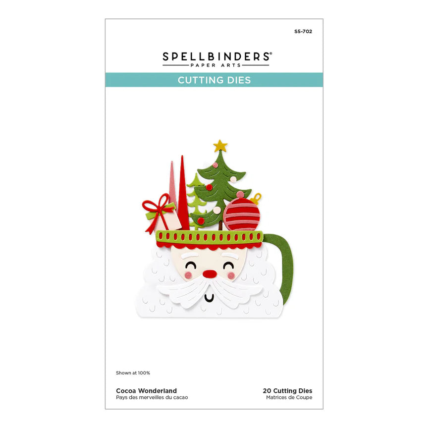 Cocoa Wonderland Etched Dies - Wonderland Collection