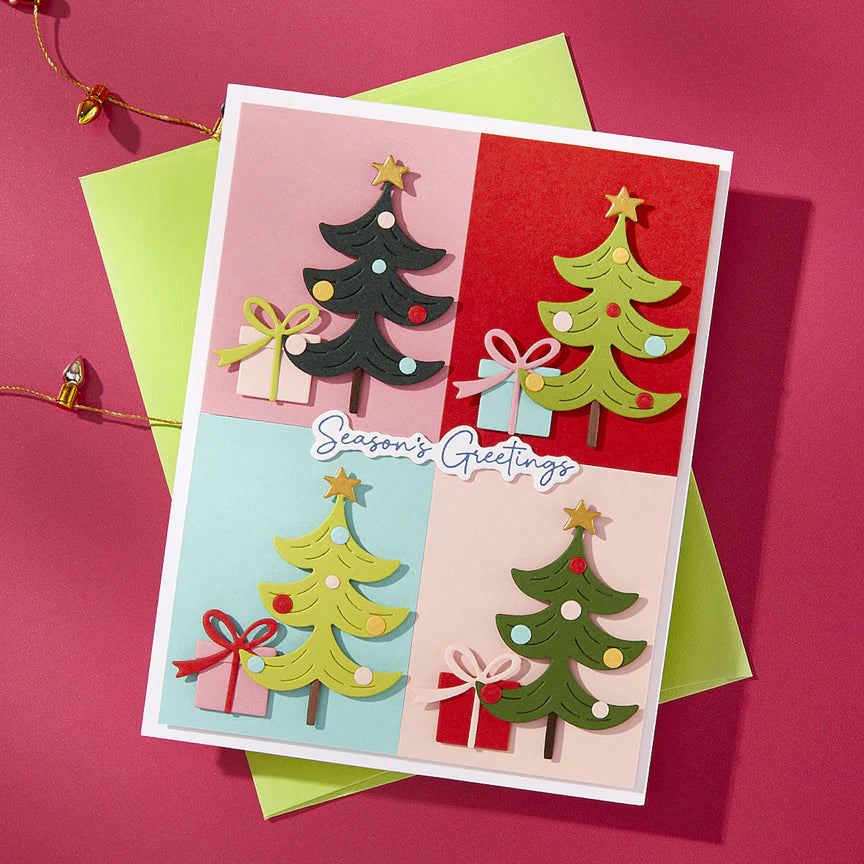 Merry Messages Plate & Die Set - Wonderland Collection