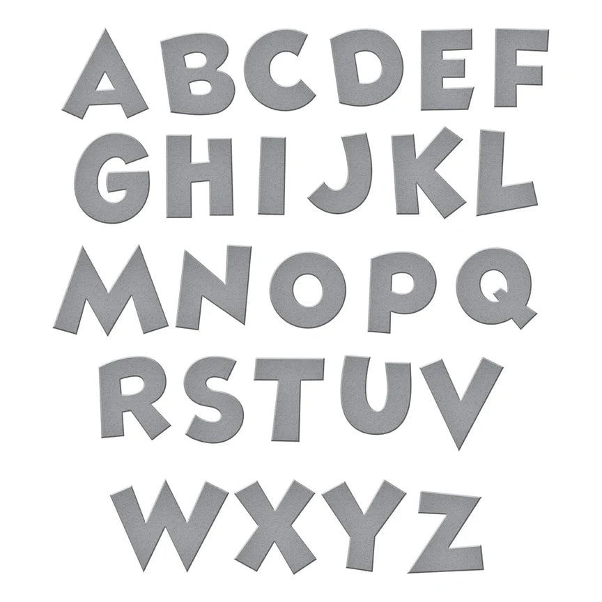 Classic Mouse Alphabet Etched Dies from the Say Cheese Classic Mouse Collection