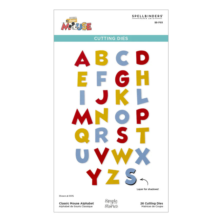 Say Cheese Classic Mouse Alphabet & Numbers Bundle from the Say Cheese Classic Mouse Collection