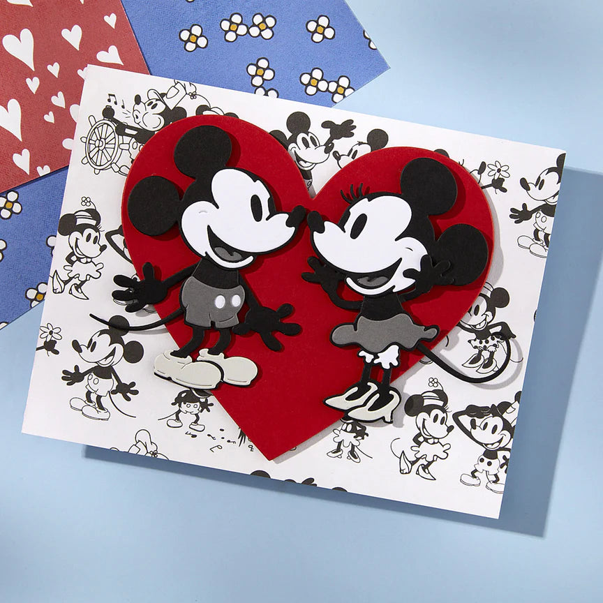 Steamboat Willie Duo Etched Dies from the Say Cheese Classic Mouse Collection