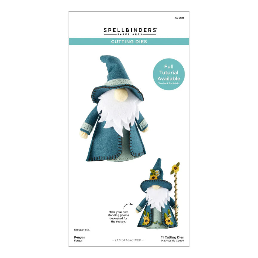 Fergus 3D Felt Decor Die Collection Bundle from the 3D Felt Décor Collection by Sandi MacIver