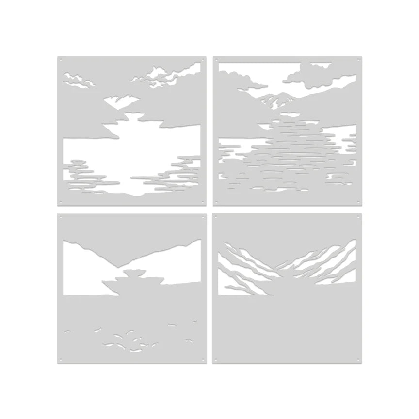 Hero Arts Lake of Legends Stencil Set