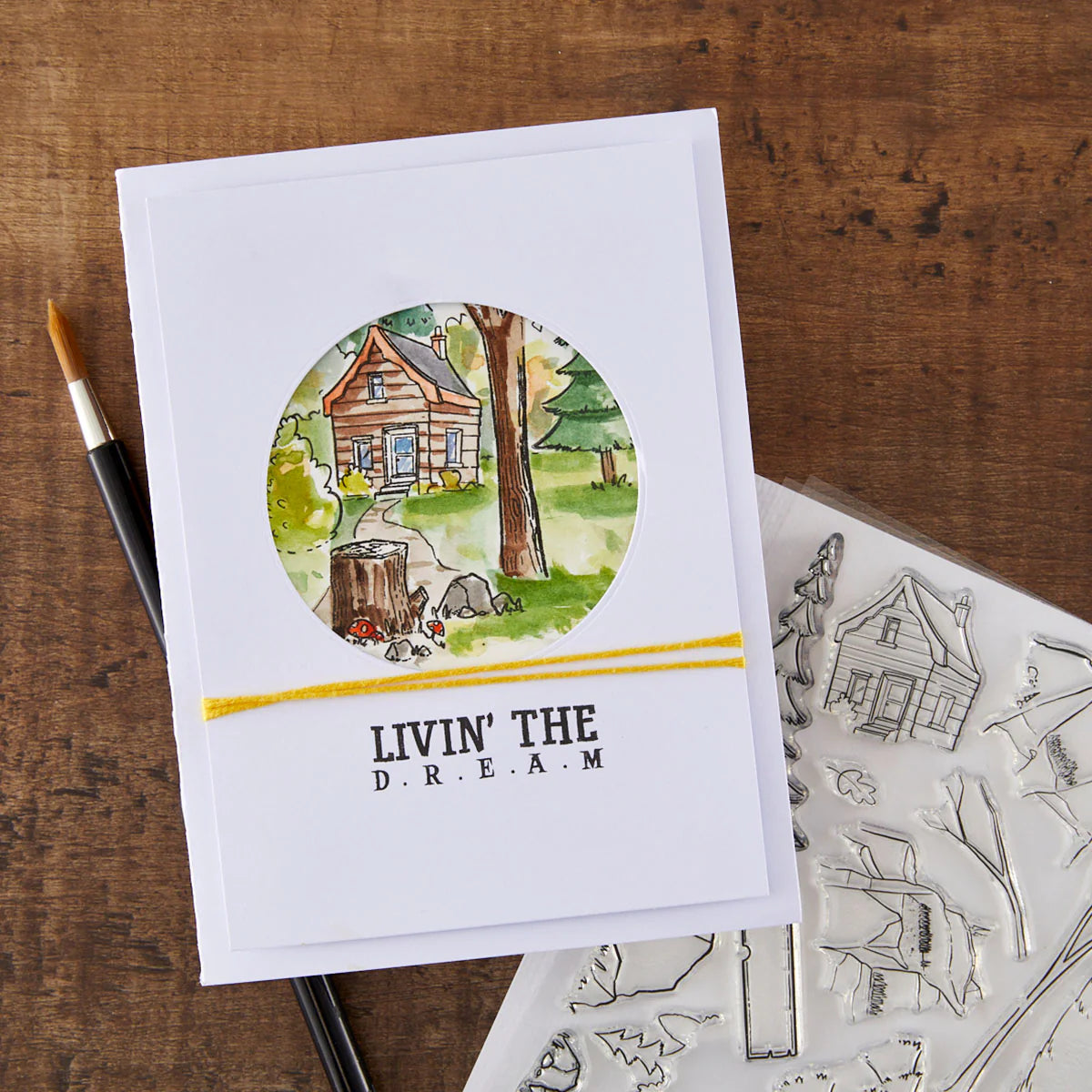 Spellbinders - Into the Wild Clear Stamp Set by Josh Griffiths Studio - STP-287
