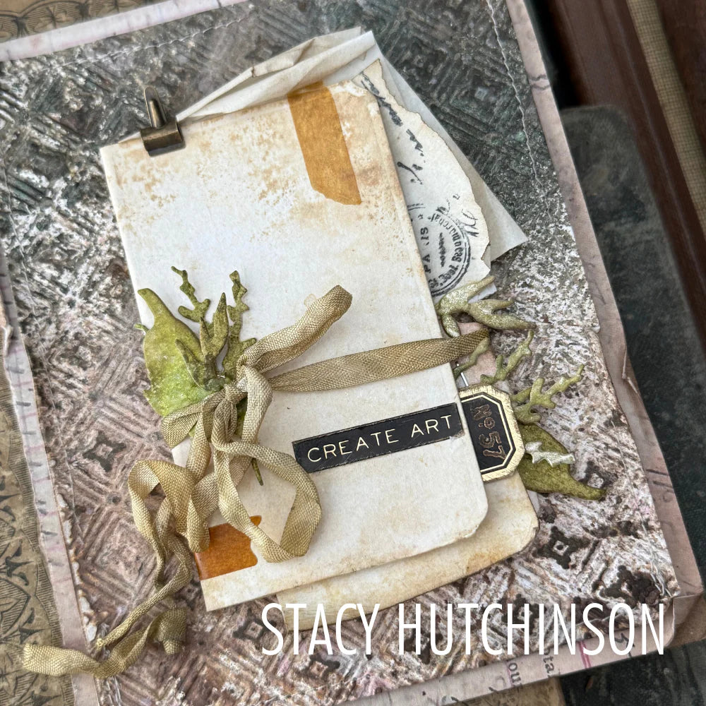 Sizzix Multi Level Textured Impressions Embossing Folder - Vault Diamonds by Tim Holtz - 666867