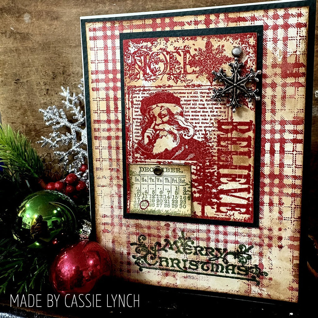 Tim Holtz - Stampers Anonymous Components - Christmas Miracle
