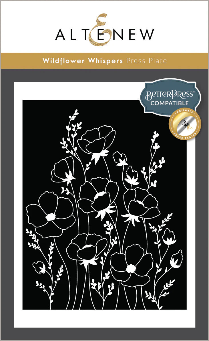 Wildflower Whispers Press Plate