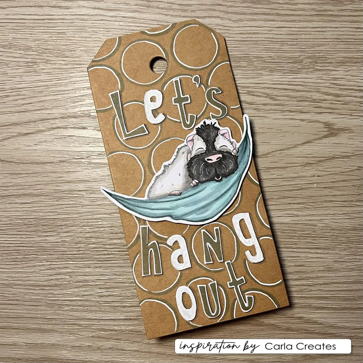 Vaessen Creative - Clear Stamps Guinea Pigs 1 - CAR0003