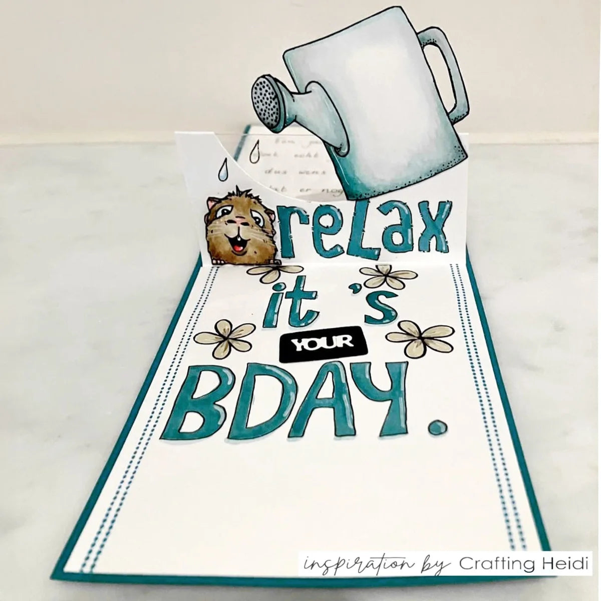 Vaessen Creative - Clear Stamps Guinea Pigs 4 - CAR0006