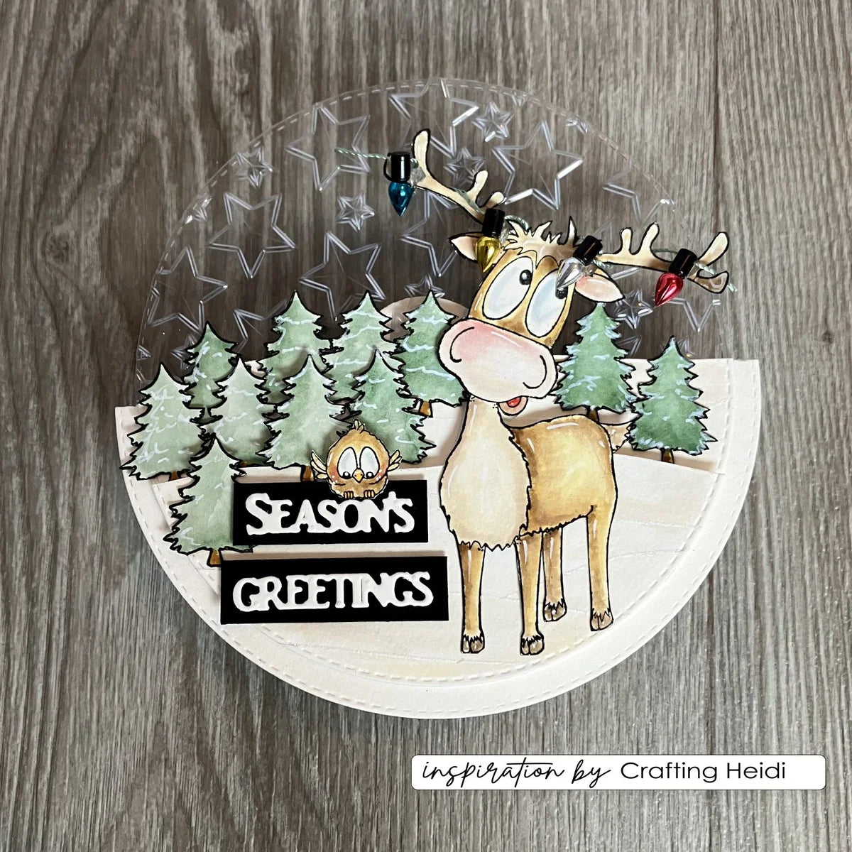 Vaessen Creative • Clear Stamps Reindeer & Co 2 14pcs