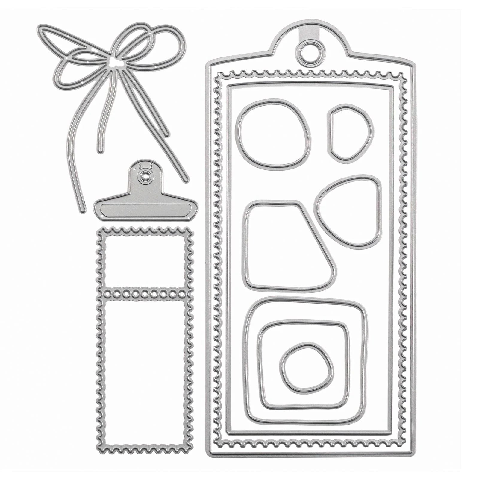 Vaessen Creative • Cutting Dies Label 13pcs