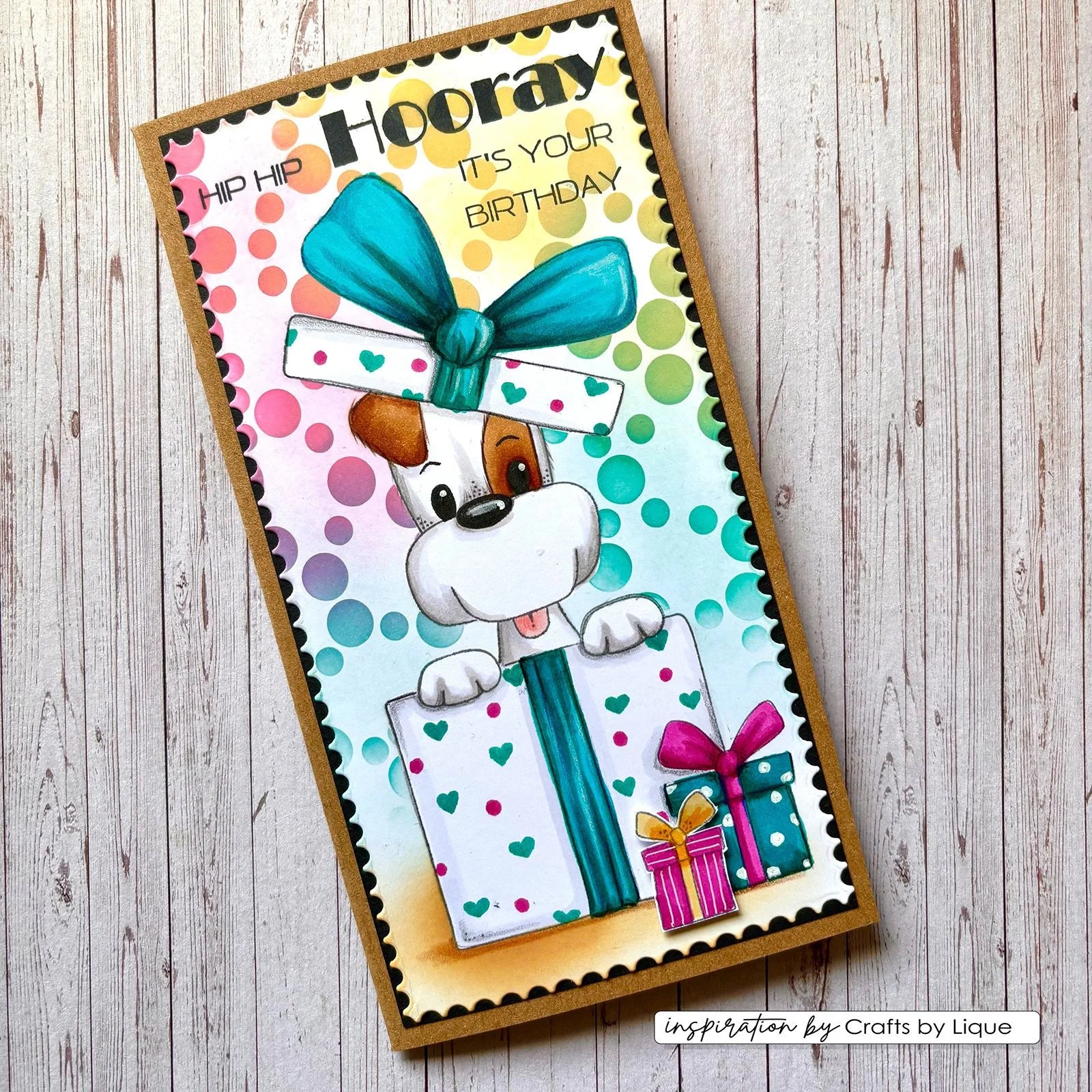 Vaessen Creative • Clear Stamps Odey's Birthday Party 1