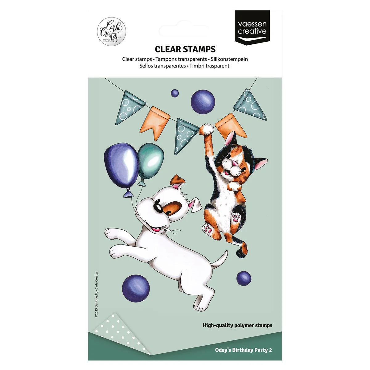 Vaessen Creative • Clear Stamps Odey's Birthday Party 2