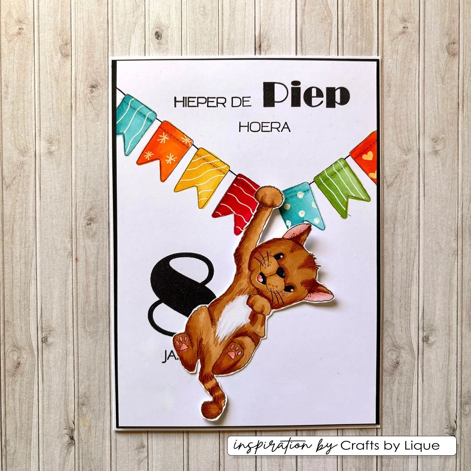 Vaessen Creative • Clear Stamps Odey's Birthday Party 2