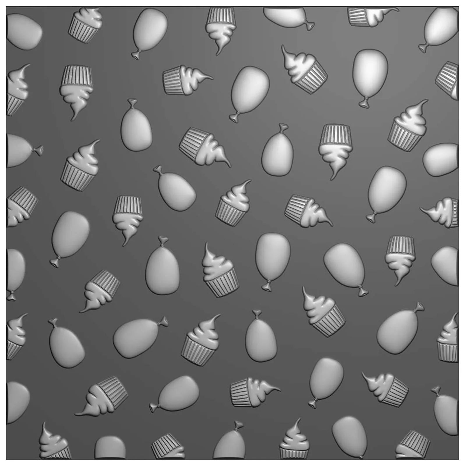 Vaessen Creative • Embossing Folder Party 5.9x5.9"