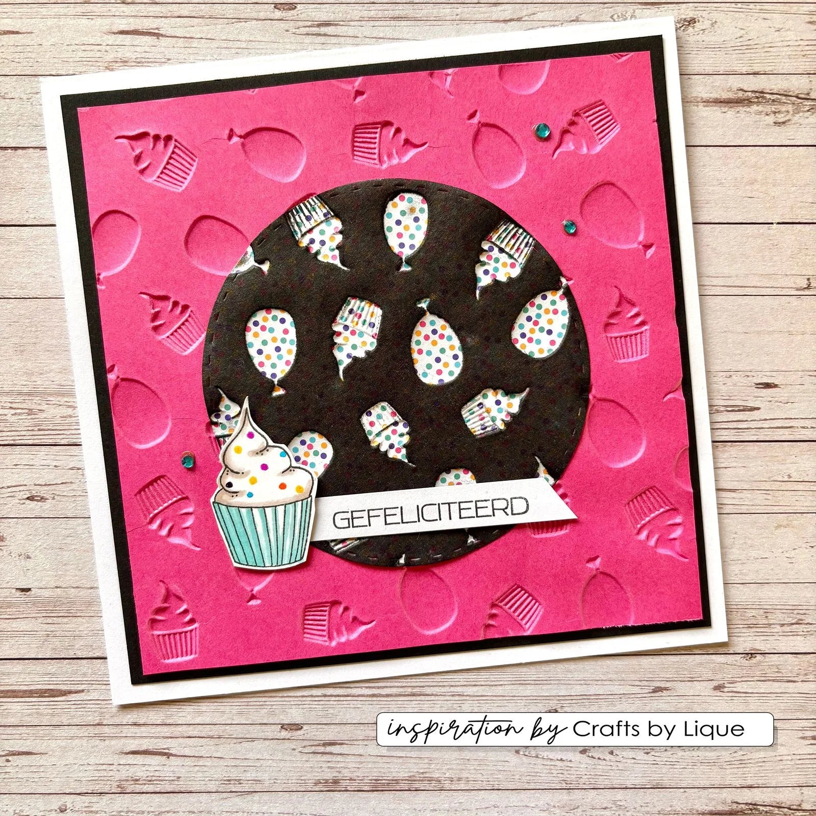 Vaessen Creative • Embossing Folder Party 5.9x5.9"