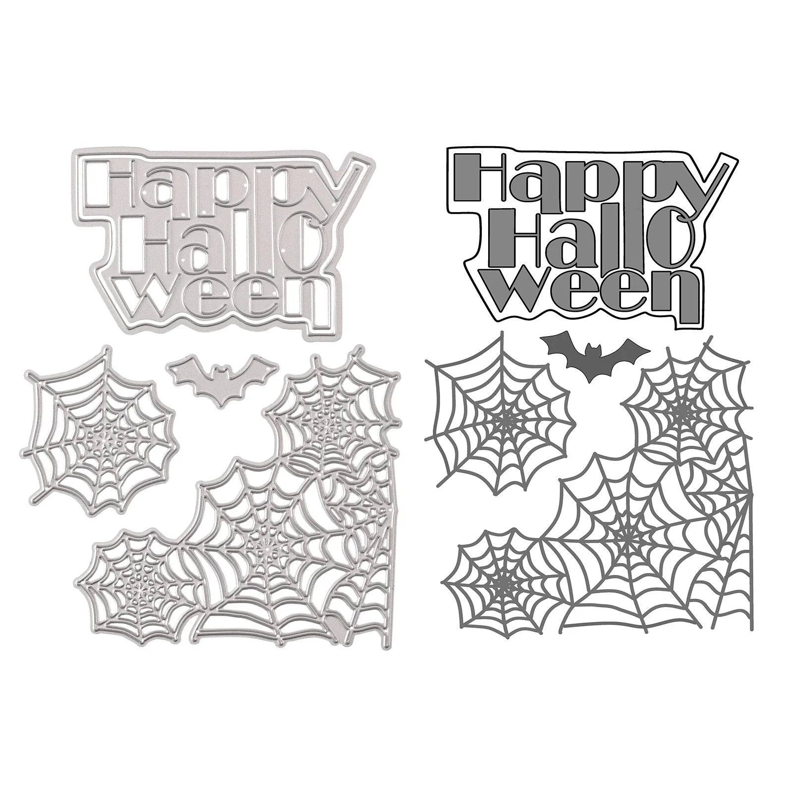 Vaessen Creative • Cutting Dies Set by Carla Creates Halloween 4pcs