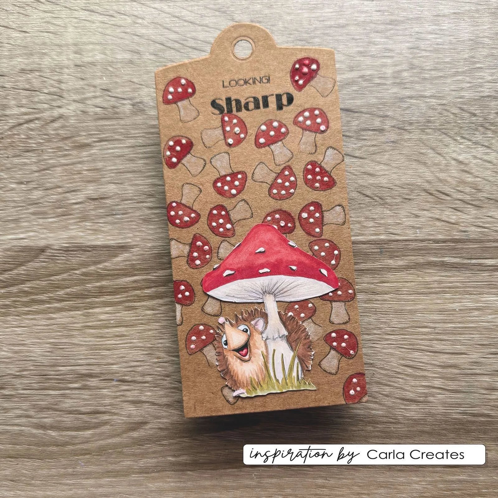 Vaessen Creative • Clear Stamps by Carla Creates Hedgy 1 13pcs