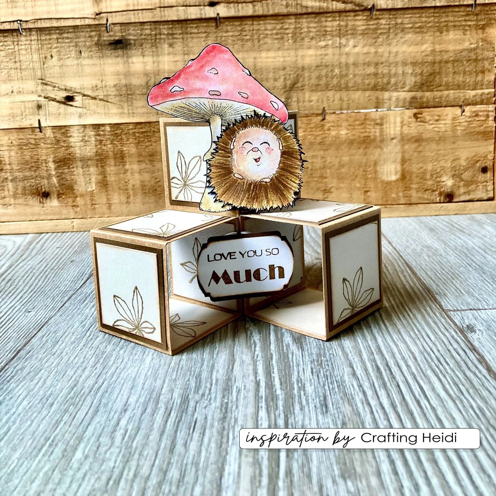 Vaessen Creative • Clear Stamps by Carla Creates Hedgy 1 13pcs