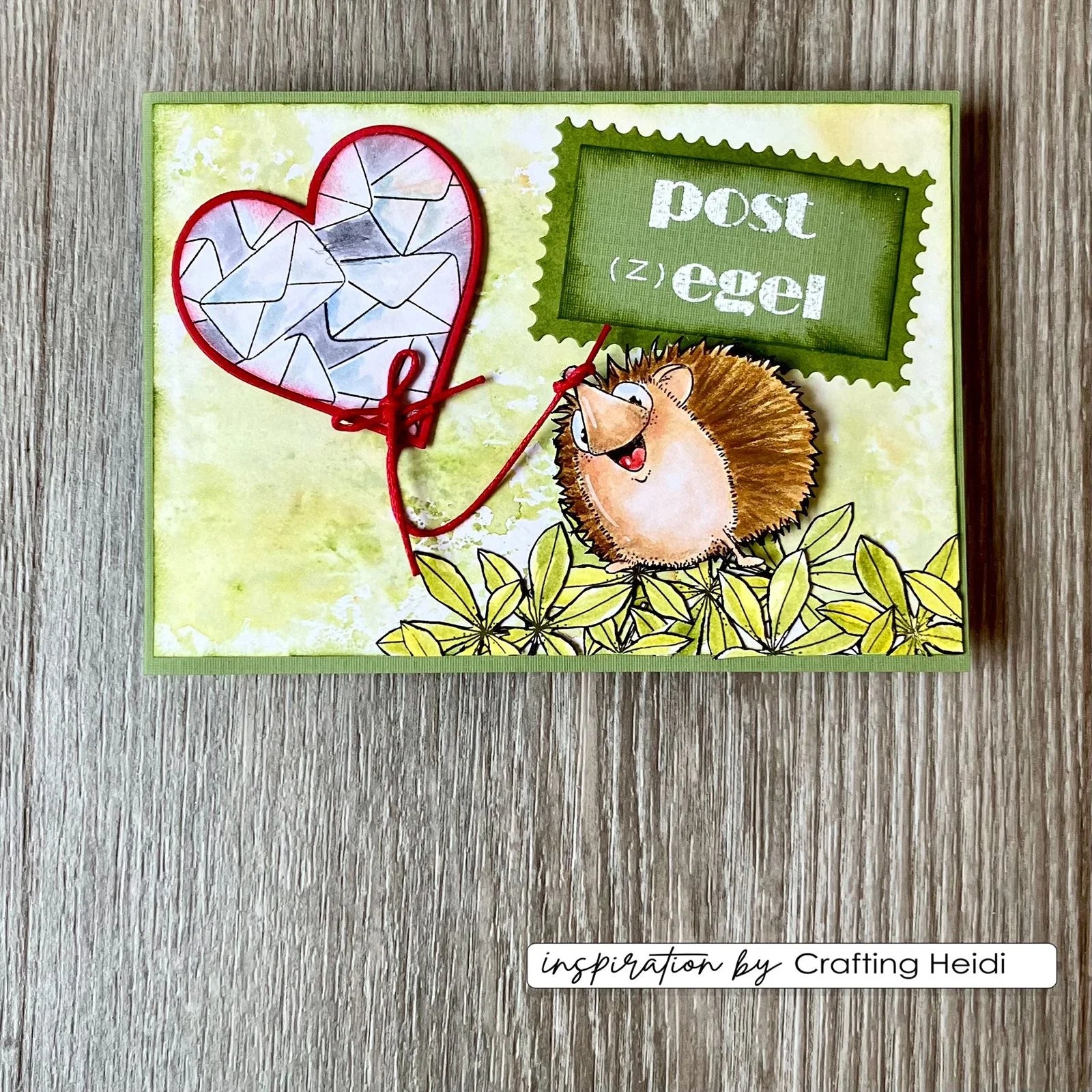 Vaessen Creative • Clear Stamps by Carla Creates Hedgy 1 13pcs