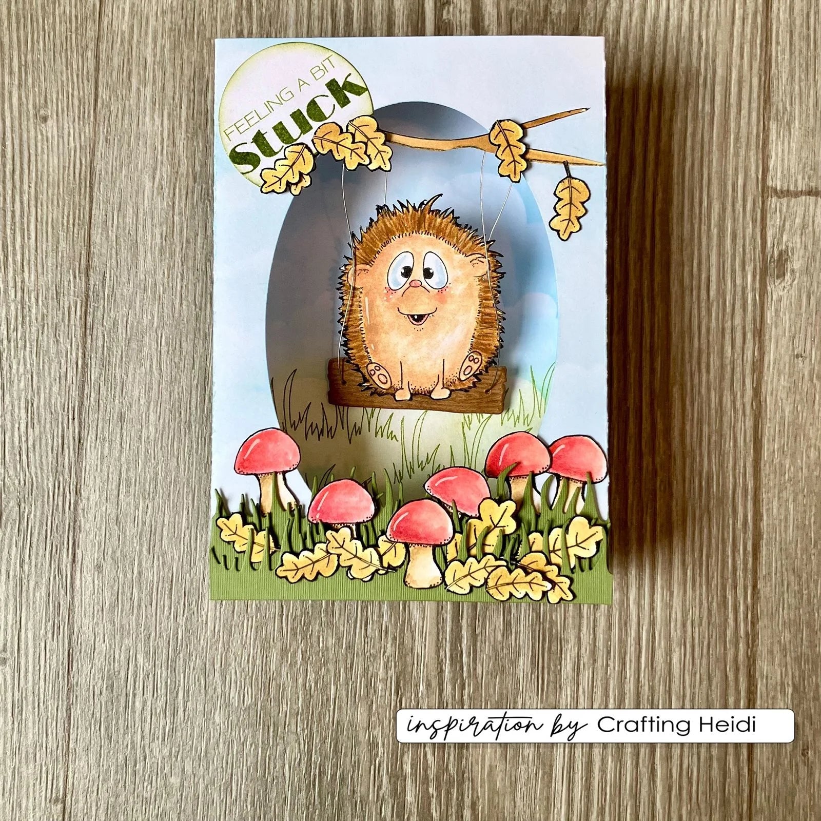 Vaessen Creative • Clear Stamps by Carla Creates Hedgy 2 15pcs