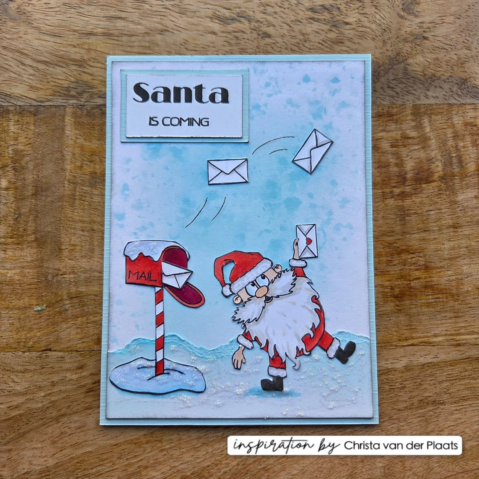Vaessen Creative - Christmas Santa 1 by Carla Creates Clear Stamps - CAR0604