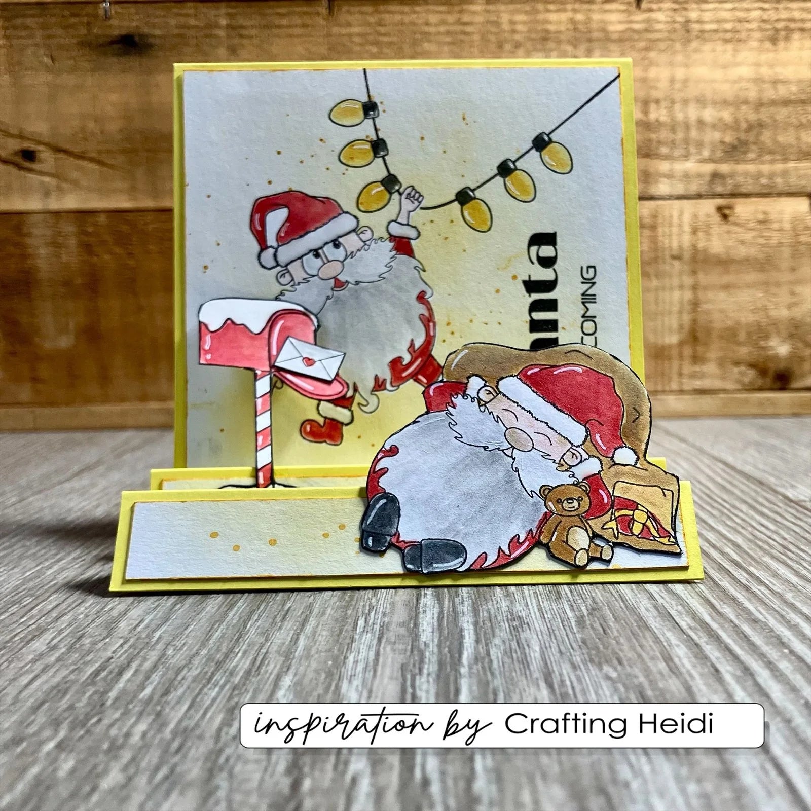 Vaessen Creative - Christmas Santa 1 by Carla Creates Clear Stamps - CAR0604