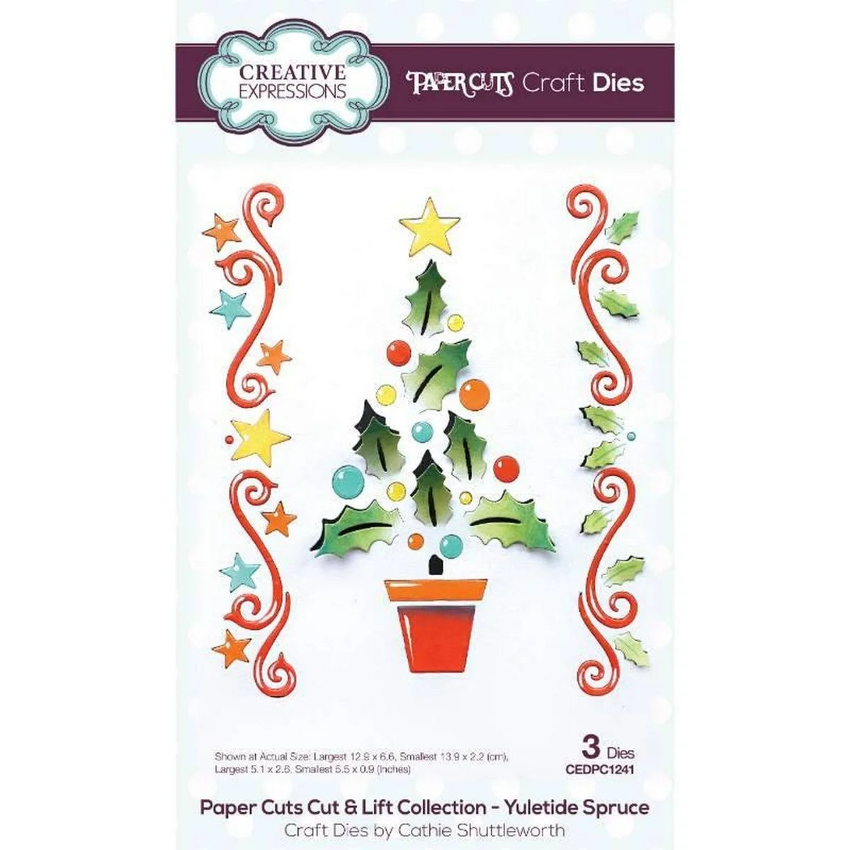 Paper Cuts • Cut & Lift Collection Craft Die Yuletide Spruce