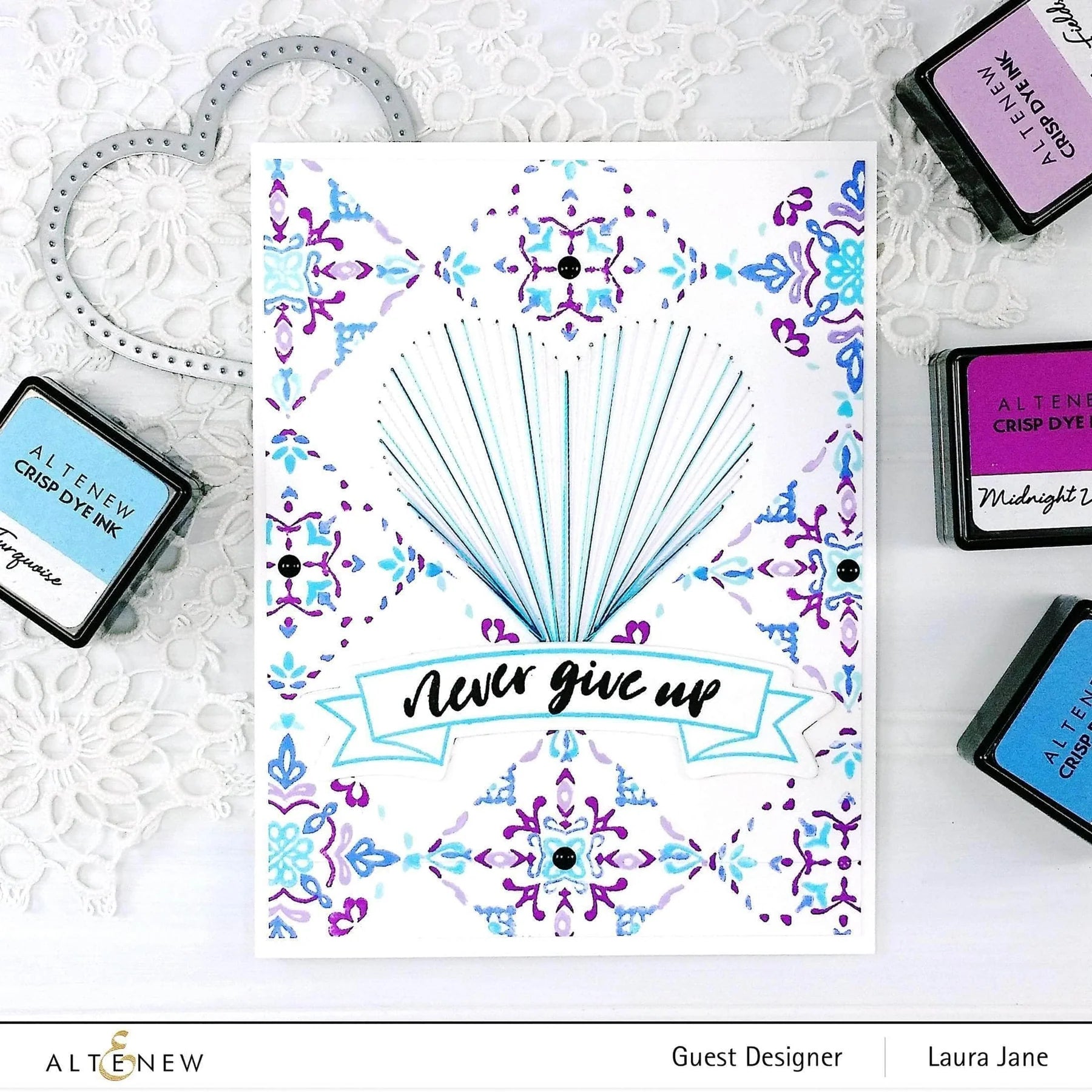 Delicate Tiles Stamp Set