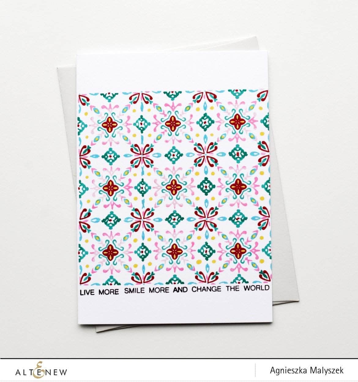 Delicate Tiles Stamp Set