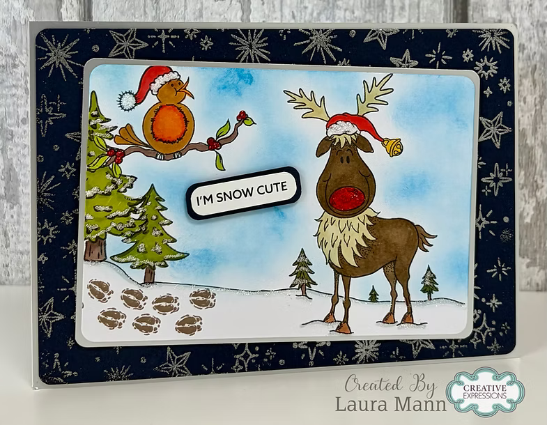Woodware - Rodney A6 Clear Stamp Set By Gwen Fletcher - WGFS012