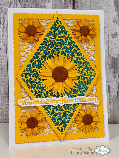 Sunflower Diamonds Die Set - The Diamond Collection By Jamie Rodgers Crafts