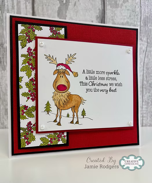 Woodware - Rodney A6 Clear Stamp Set By Gwen Fletcher - WGFS012